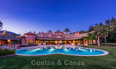 Elegant, mediterraan landgoed met panoramisch uitzicht op zee te koop, Benahavis - Marbella 32333