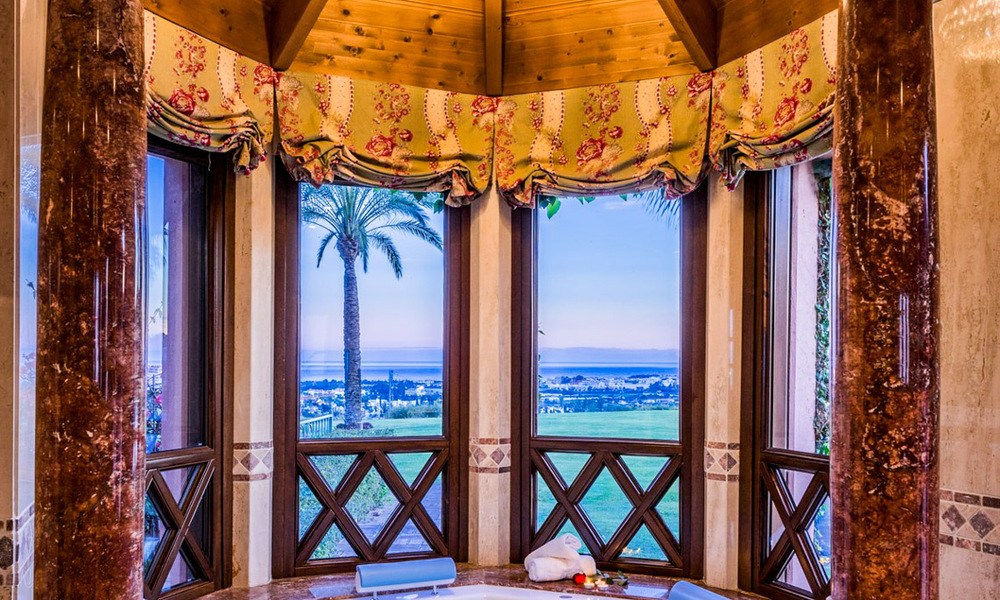 Elegant, mediterraan landgoed met panoramisch uitzicht op zee te koop, Benahavis - Marbella 32340