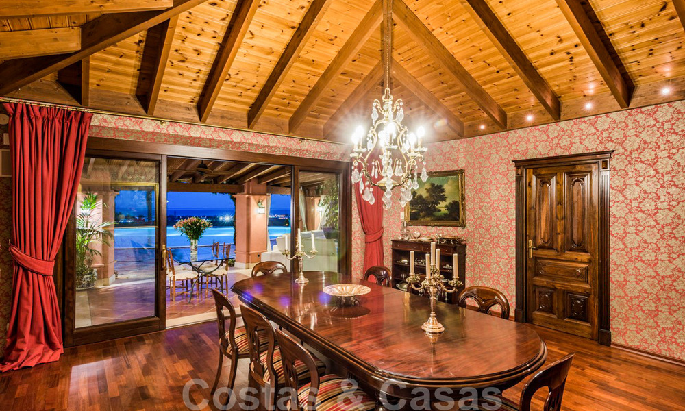 Elegant, mediterraan landgoed met panoramisch uitzicht op zee te koop, Benahavis - Marbella 32348