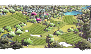 Bouwgronden voor nieuwbouw villa’s met spectaculair uitzicht op de golf, het meer, bergen en de zee tot aan Afrika, in een afgeschermd golfresort te koop in Benahavis - Marbella 61310 