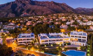 Ruim, modern design penthouse appartement met prachtig zeezicht te koop in Sierra Blanca op de Golden Mile, Marbella 32694 