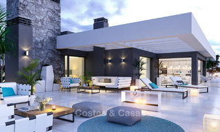 Dringende verkoop! Prachtig penthouse te koop met natuur en zeezicht op de New Golden Mile, Marbella - Estepona. Bijna klaar. 32566 