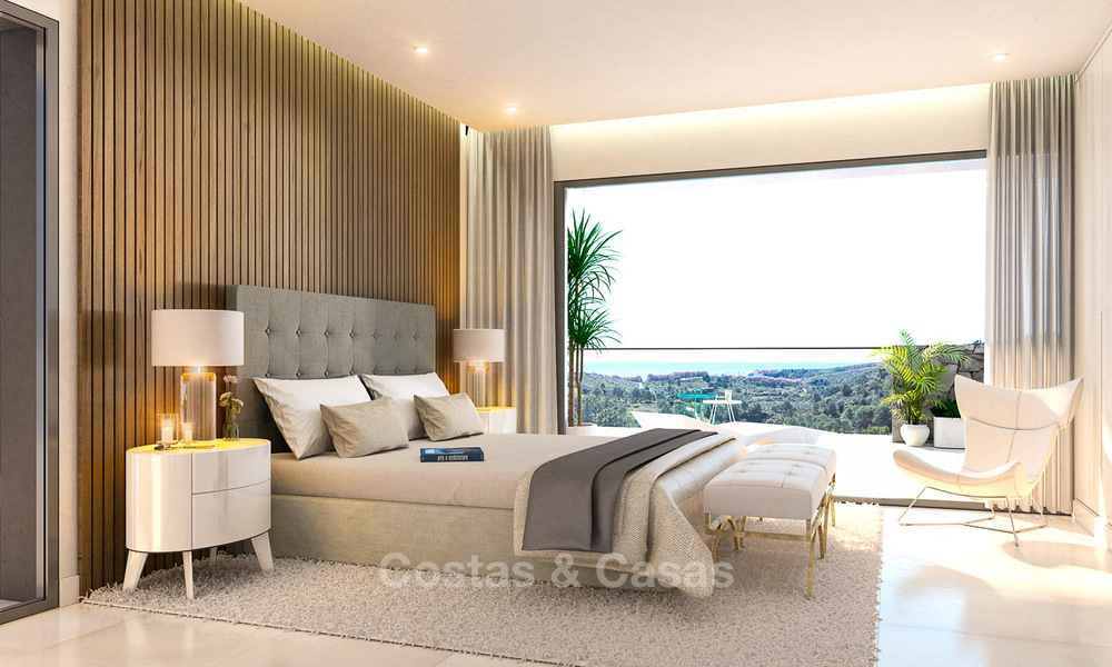 Dringende verkoop! Prachtig penthouse te koop met natuur en zeezicht op de New Golden Mile, Marbella - Estepona. Bijna klaar. 32567
