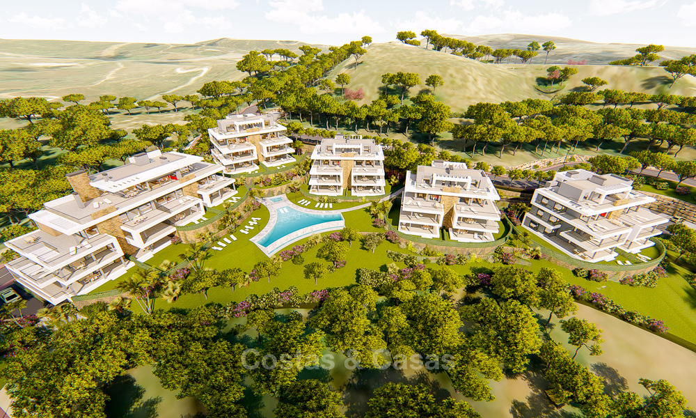 Dringende verkoop! Prachtig penthouse te koop met natuur en zeezicht op de New Golden Mile, Marbella - Estepona. Bijna klaar. 32572