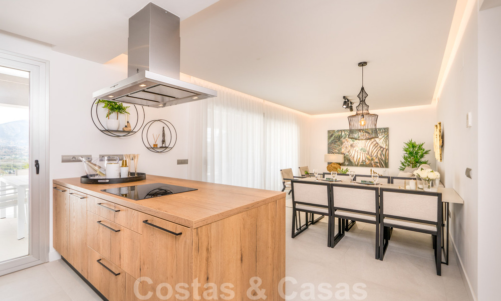 Nieuwe moderne appartementen te koop met prachtig zee- golf- en bergzicht in golf resort in La Cala de Mijas - Costa del Sol 32585