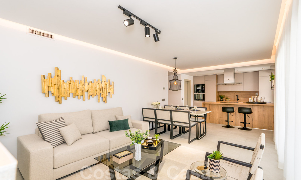Nieuwe moderne appartementen te koop met prachtig zee- golf- en bergzicht in golf resort in La Cala de Mijas - Costa del Sol 32590