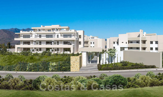 Nieuwe moderne appartementen te koop met prachtig zee- golf- en bergzicht in golf resort in La Cala de Mijas - Costa del Sol 32599 