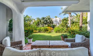 4-Slaapkamer luxeappartement te koop in een eerstelijns strandcomplex op wandelafstand van Puerto Banus in Marbella 32840 