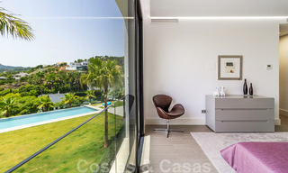 Instapklare exclusieve moderne luxevilla te koop in Benahavis - Marbella met schitterend open uitzicht over de golf en de zee 33514 