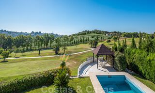 Instapklare, eerstelijns golf, nieuwe, moderne luxevilla te koop in Marbella - Benahavis met schitterend golfzicht 33487 