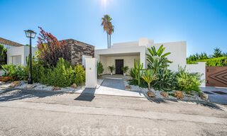 Instapklare, eerstelijns golf, nieuwe, moderne luxevilla te koop in Marbella - Benahavis met schitterend golfzicht 33505 
