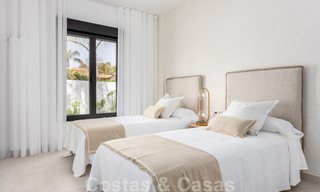 Eigentijdse mediterrane stijl nieuwe villa te koop nabij de golfbaan en het strand in Guadalmina Baja, Marbella 33700 