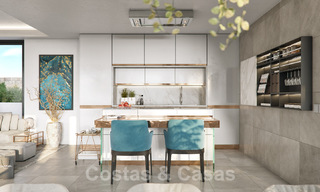 Nieuwbouw villa´s te koop in een moderne stijl met zeezicht op de New Golden Mile tussen Marbella en Estepona 33913 