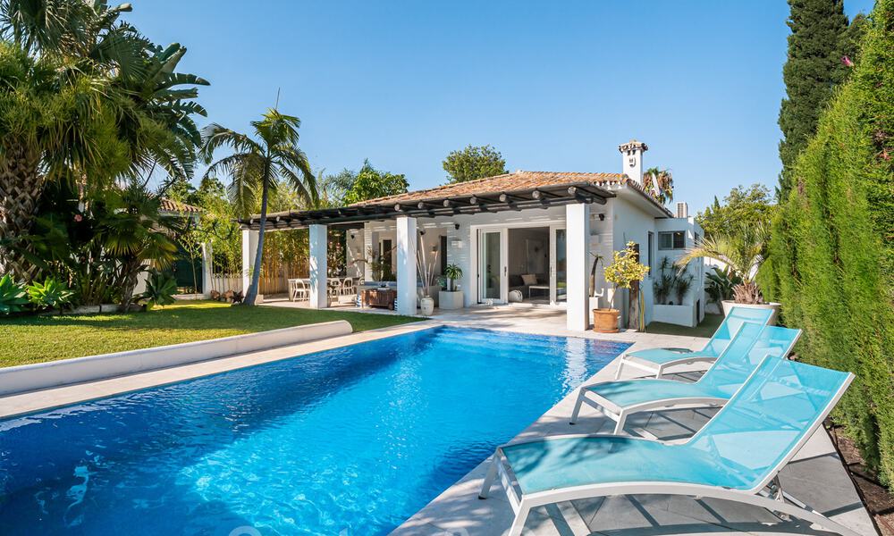 Modern gerenoveerde villa te koop in een rustige, residentiële omgeving nabij golf en strand in Guadalmina nabij San Pedro - Marbella 34139