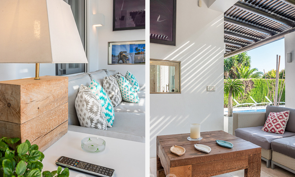 Modern gerenoveerde villa te koop in een rustige, residentiële omgeving nabij golf en strand in Guadalmina nabij San Pedro - Marbella 34180