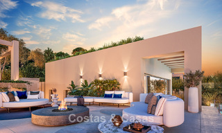 Moderne nieuwbouwvilla´s te koop met panoramisch zeezicht, in een beveiligd resort met clubhuis en voorzieningen in Marbella - Benahavis 63716 