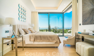 Instapklare, moderne nieuwbouwvilla te koop met zeezicht in vijfsterren golfresort in Marbella - Benahavis 34562 