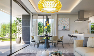 Moderne luxevilla’s te koop met open panoramisch zeezicht naar de Afrikaanse kust te koop in Manilva aan de Costa del Sol 34718 