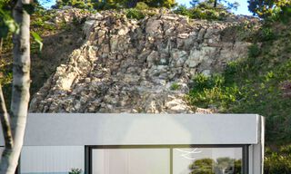 Moderne gelijkvloerse luxevilla te koop met schitterend panoramisch zeezicht te koop aan de Costa del Sol 34752 
