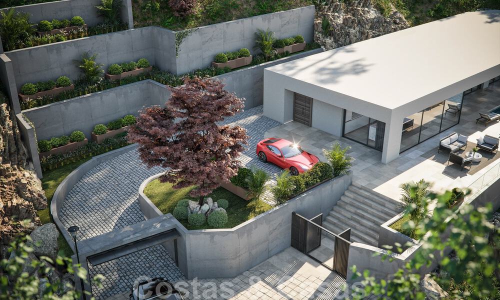 Moderne gelijkvloerse luxevilla te koop met schitterend panoramisch zeezicht te koop aan de Costa del Sol 34754