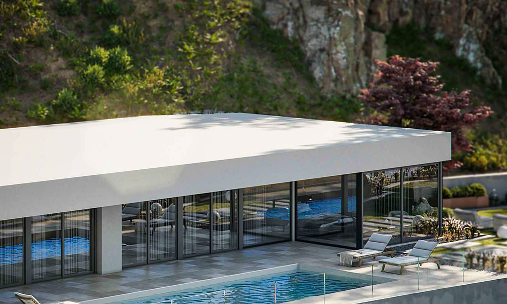 Moderne gelijkvloerse luxevilla te koop met schitterend panoramisch zeezicht te koop aan de Costa del Sol 34757