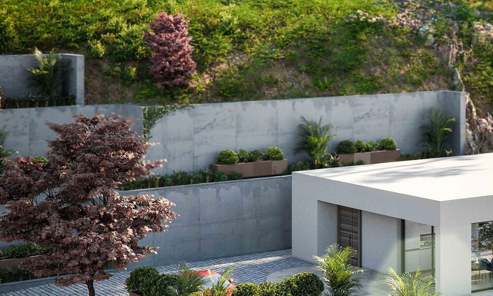 Moderne gelijkvloerse luxevilla te koop met schitterend panoramisch zeezicht te koop aan de Costa del Sol 34758