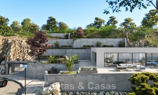Moderne gelijkvloerse luxevilla te koop met schitterend panoramisch zeezicht te koop aan de Costa del Sol 34761 
