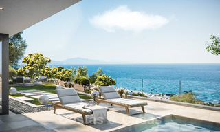 Moderne gelijkvloerse luxevilla te koop met schitterend panoramisch zeezicht te koop aan de Costa del Sol 34765 