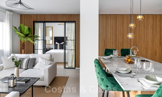 Smaakvol gerenoveerd appartement te koop met ruim terras, zee- en bergzicht in La Quinta golfresort, Benahavis - Marbella 34816 