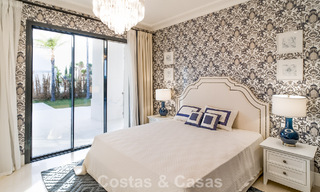 Luxevilla te koop in een eigentijdse klassieke stijl met zeezicht in vijfsterren golfresort in Marbella - Benahavis 775510 