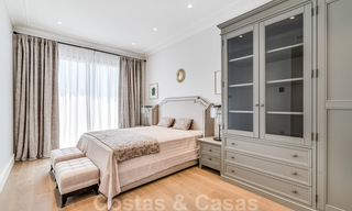 Nieuwbouw villa te koop in een hedendaagse klassieke stijl met zeezicht in vijfsterren golfresort in Marbella - Benahavis 34958 