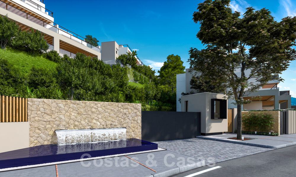 Moderne luxe appartementen te koop aan een idyllisch meer met panoramisch uitzicht in Nueva Andalucia - Marbella. NIEUWE FASE. 34977