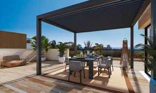 Nieuw op de markt! Moderne luxe appartementen te koop aan een idyllisch meer met panoramisch uitzicht in Nueva Andalucia - Marbella. NIEUWE FASE. 34979 
