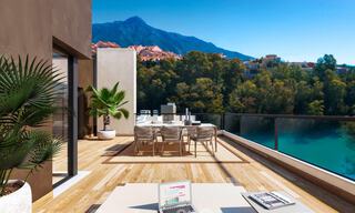 Moderne luxe appartementen te koop aan een idyllisch meer met panoramisch uitzicht in Nueva Andalucia - Marbella. NIEUWE FASE. 34980 