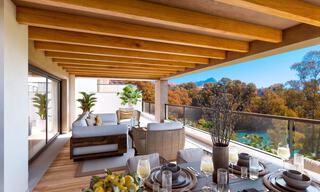 Moderne luxe appartementen te koop aan een idyllisch meer met panoramisch uitzicht in Nueva Andalucia - Marbella. NIEUWE FASE. 34981 