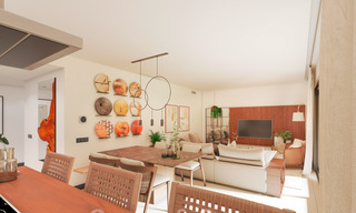 Moderne luxe appartementen te koop aan een idyllisch meer met panoramisch uitzicht in Nueva Andalucia - Marbella. NIEUWE FASE. 34991 