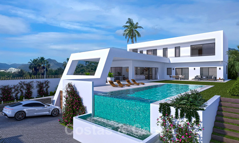Moderne design villa te koop op korte wandelafstand van het strand en beachclubs en op loopafstand van de promenade en het centrum van San Pedro, Marbella 36217