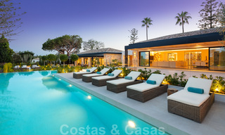 Exclusieve villa te koop, eerstelijns Aloha golf in afgesloten woonwijk in Nueva Andalucia - Marbella 35355 