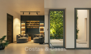 Moderne luxevilla te koop met panoramisch zeezicht aan de New Golden Mile tussen Marbella en Estepona. Instapklaar. 35586 