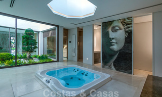 Instapklare, super luxueuze, nieuwe moderne villa te koop, met schitterend uitzicht in een golf urbanisatie in Marbella - Benahavis 35843 
