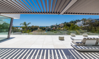 Instapklare, super luxueuze, nieuwe moderne villa te koop, met schitterend uitzicht in een golf urbanisatie in Marbella - Benahavis 35849 