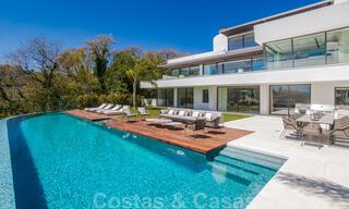 Instapklare, super luxueuze, nieuwe moderne villa te koop, met schitterend uitzicht in een golf urbanisatie in Marbella - Benahavis 35864 