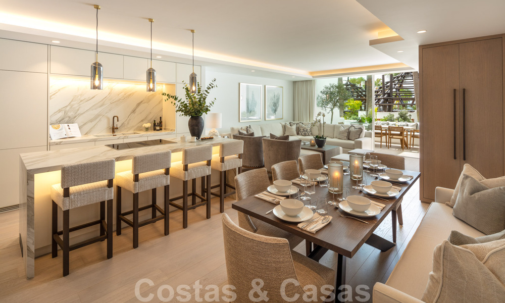 Luxueus gerenoveerd 4-slaapkamer appartement te koop in Puente Romano - Golden Mile, Marbella 35947