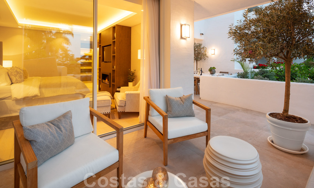 Luxueus gerenoveerd 4-slaapkamer appartement te koop in Puente Romano - Golden Mile, Marbella 35967