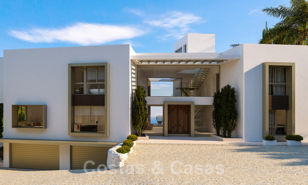 Nieuwbouw luxevilla te koop met zeezicht in het exclusieve La Zagaleta Golfresort, Benahavis - Marbella 36081