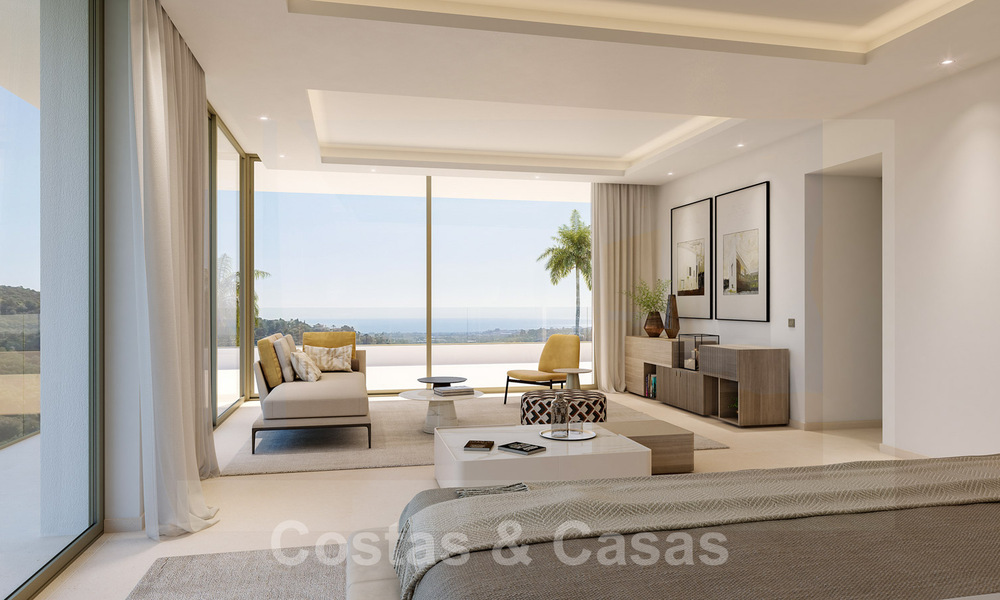 Nieuwbouw luxevilla te koop met zeezicht in het exclusieve La Zagaleta Golfresort, Benahavis - Marbella 36084