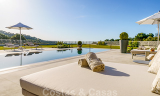 Nieuwbouw luxevilla te koop met zeezicht in het exclusieve La Zagaleta Golfresort, Benahavis - Marbella. Instapklaar. 40118 