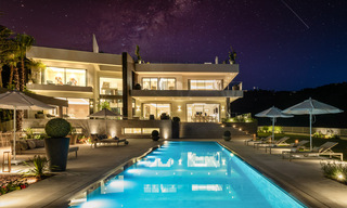Nieuwbouw luxevilla te koop met zeezicht in het exclusieve La Zagaleta Golfresort, Benahavis - Marbella. Instapklaar. 40195 