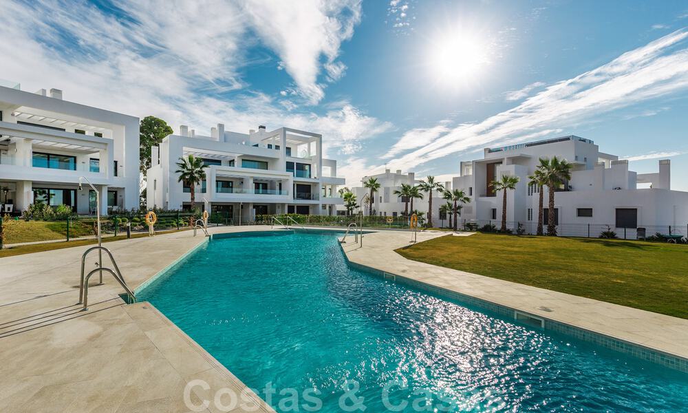 Modern luxe penthouse te koop in een eerstelijns golf design complex in Benahavis - Marbella 36155