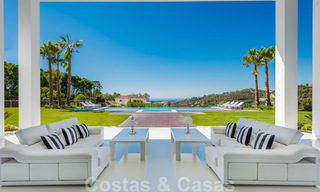 Eigentijdse luxevilla te koop met zeezicht in het exclusieve La Zagaleta Golfresort, Benahavis - Marbella 36310 